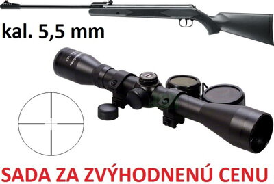 Vzduchovka Hämmerli Black Force 880, kal. 5,5mm s puškohľadom 