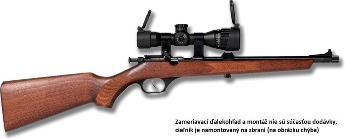 Spielberg Brno 200F Carbine, kal. 6mm ME Flobert court, buk. pažba s rybinou 