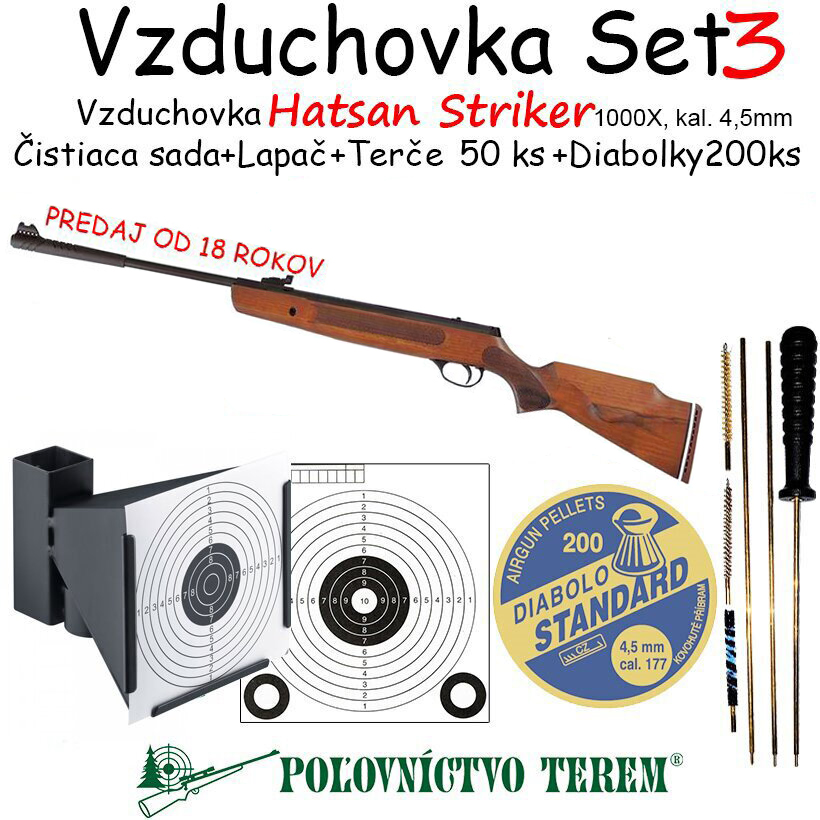 Vzduchovka Set 3