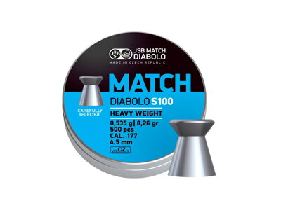 Diabolo Match S100 4,50mm 500ks