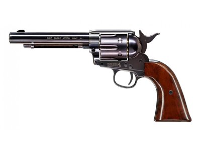 Revolver CO2 Colt SAA .45-5.5&quot; blued, kal. 4,5mm BB