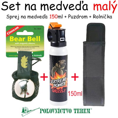 Set na medveďa malý