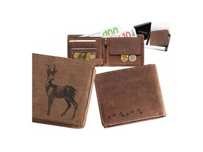 Kožená peňaženka Srnec