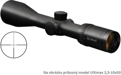 Puškohľad Ultimax 2,5-10x50, 4A ill.UL21050