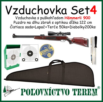 Vzduchovka Set 4