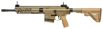 HK MR308 A3 13&quot;, kal. .308Win., RAL8000, Slim-Line HKey Handguard