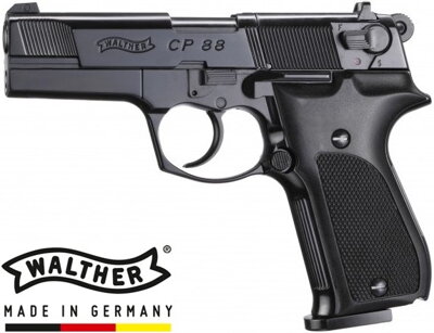 Pištoľ CO2 Walther CP88 čierna, kal. 4,5mm diabolo