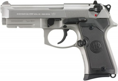 Pištoľ Beretta 92FS M9A1 Compact L Inox, kal. 9x19