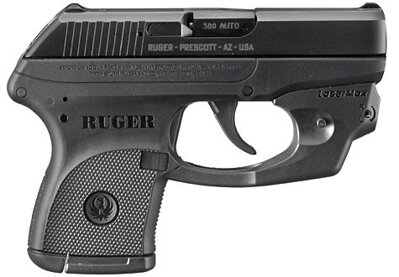 Pištoľ Ruger LCP 3752(LCP-LM), kal. .9 browning s laserom