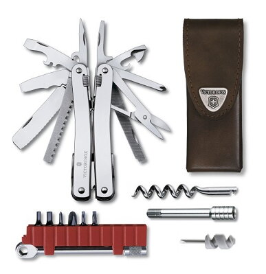 Victorinox 3.0239.L SwissTool Spirit Plus v koženom puzdre