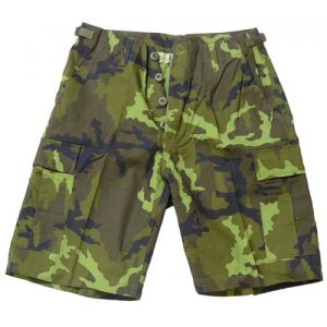 Nohavice BDU short R/S MFH - česká maskovacia