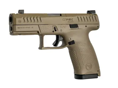 Pištoľ - CZ P-10 C OR Ported 9x19 FDE