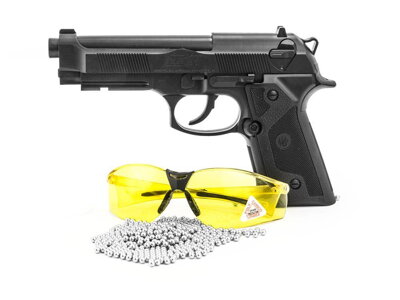 Pištoľ CO2 Beretta Elite ll, kal. 4,5mm BB + okuliare a guličky