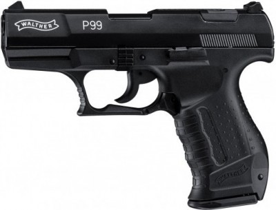 Plynová pištoľ Walther P99 čierna, kal. 9mm PA