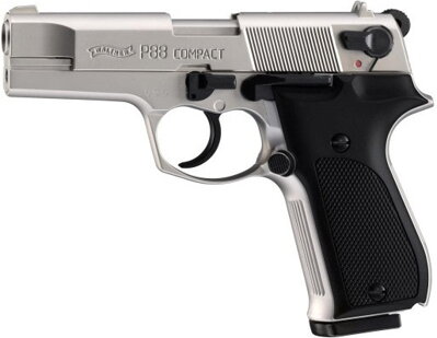 Plynová pištoľ Walther P88 Compact nickel, kal. 9mm PA
