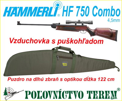 Vzduchovka Hämmerli 750 s puškohľadom a puzdrom