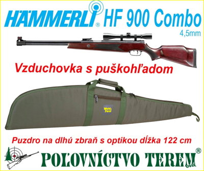 Vzduchovka Hämmerli 900 s puškohľadom a puzdrom