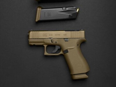 Glock 43X coyote EU (R/MOSK/FS)