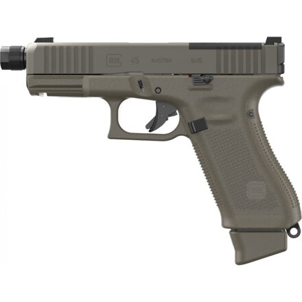 Pištoľ Glock 45 Hunter MOS so závitom