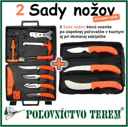 Sada nožov na spracovanie diviny