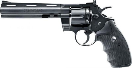 Revolver CO2 Colt Python .357 6" black, kal. 4,5mm diab./BB