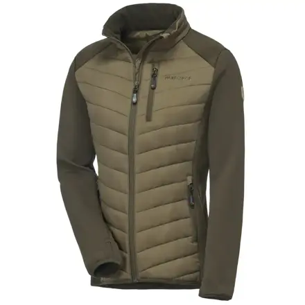 Bunda poľovnícka fleece - olivovo zelená