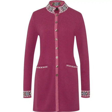 Dámsky poľovnícky sveter - výšívaný dlhý