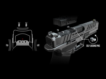 Pištoľ Springfield Armory ECHELON 4.0C 3-Dot Tritium, 9x19