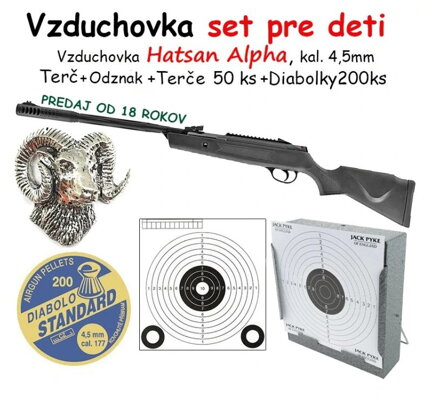 Vzduchovka set pre deti
