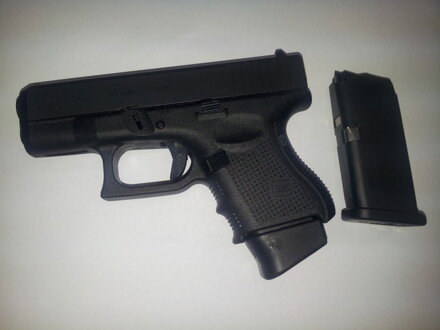 pištol Glock 26 s predľženým zásobníkom - nie je v balení