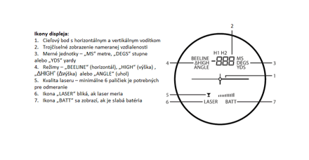 HAWKE Dialkomer LRF 400 Professional – Rangefinder (400m)
