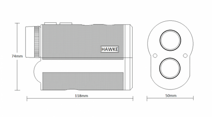 HAWKE Dialkomer LRF 900 Professional – Rangefinder (900m)