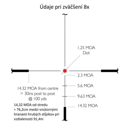 HAWKE Endurance 30 WA SF IR 6-24x50 (LR Dot 16x)