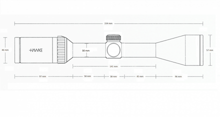 HAWKE Vantage 30 WA IR 2,5-10x50 (L4A Dot)