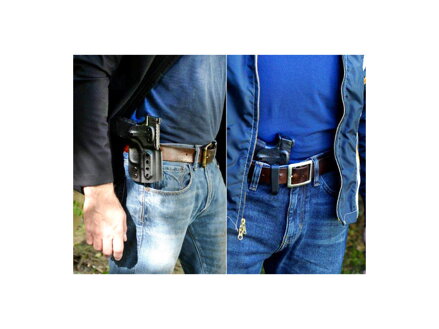 Puzdro s pádlom i s klipom pre vnútorné nosenie pre HS Produkt H11 / Springfield Hellcat