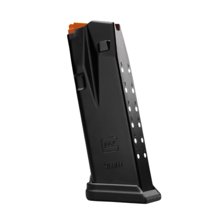 Zásobník GLOCK G43X / G48, 9×19 mm, 15 rán, originál, orange,slim
