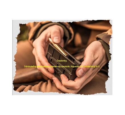 Guľovnica MAUSER 25 MAX , cal. 308 Win., 510 mm, M15x1