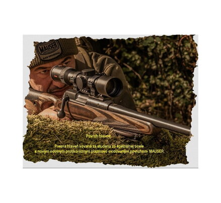 Guľovnica MAUSER 25 MAX , cal. 308 Win., 510 mm, M15x1