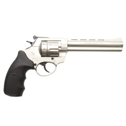 Flobert revolver Zoraki 6" hlaveň kaliber 6 mm farba satén
