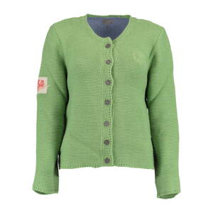 Dámsky pletený sveter svetlo zelený 