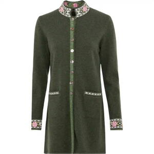 Dámsky poľovnícky sveter - výšívaný dlhý