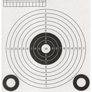 Terče vzduchovkové 138x145mm, 1000ks