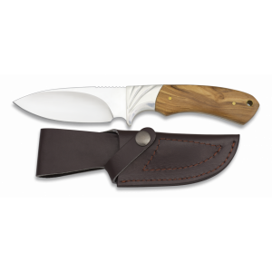 Poľovnícky nož s koženým púzdrom ALBAINOX 32360