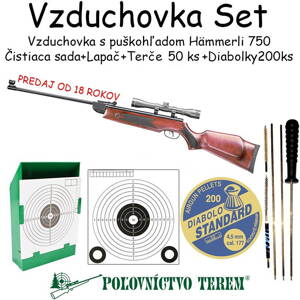 Vzduchovka Set