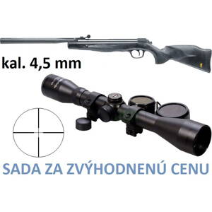 Vzduchovka Browning X-Blade, kal. 4,5mm s puškohľadom NMC440