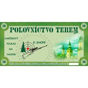 DARČEKOVÁ POUKÁŽKA 30€