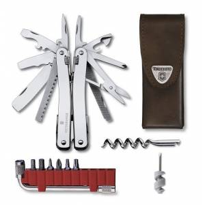 Victorinox 3.0238.L SwissTool Spirit Plus v koženom puzdre