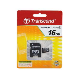 Micro SDHC KARTA 16GB s adaptérom