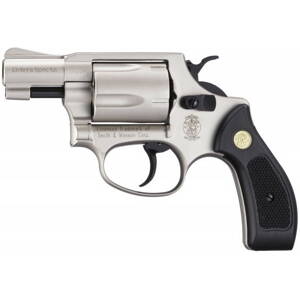 Plynový revolver S&W Chiefs Special nickel, kal. 9mm